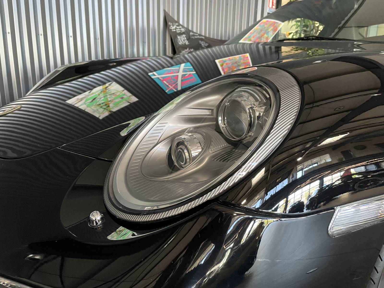 Phare avant bi-xénon de ce véhicule Porsche 997 occasion