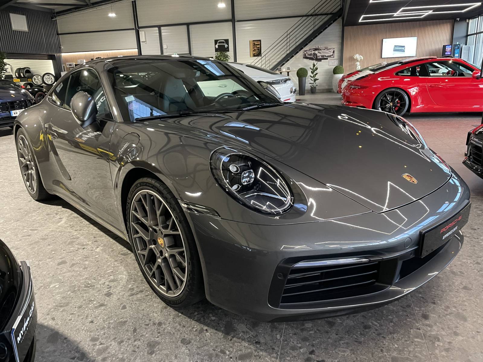Jantes RS Spyder Design 20/21 pouces de la Porsche 911 d'occasion en parfait état.