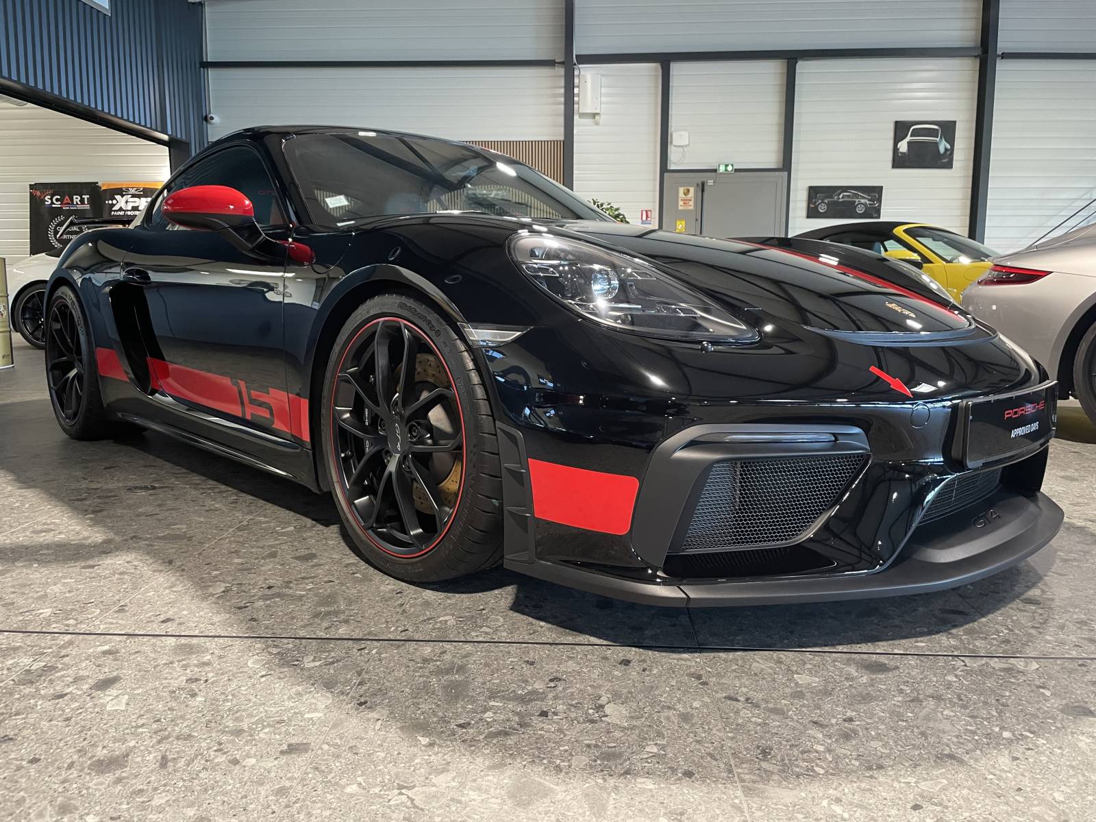 Jantes en alliage spécifiques de la Porsche 718 Cayman GT4 Sport Cup Edition