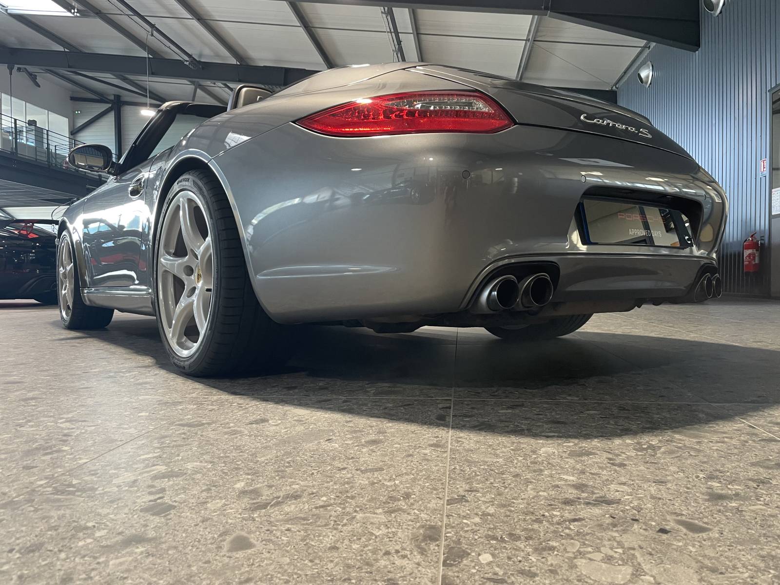 Porsche 997 Carrera S Cabriolet Phase 2 sur les routes du Gard