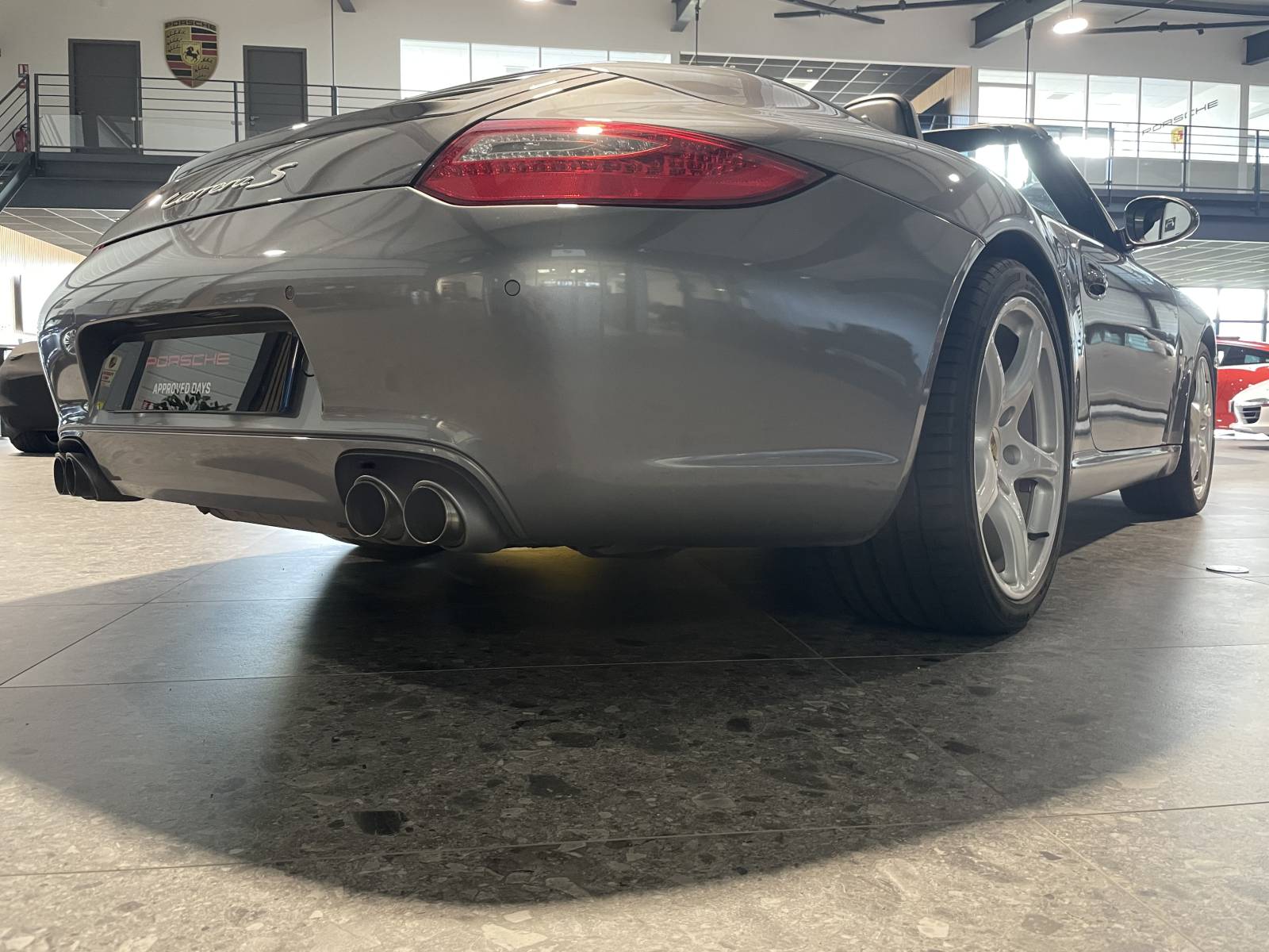 Porsche 997 Carrera S Cabriolet Phase 2 : Vue arrière